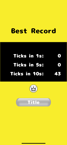 Android application Tick Tick Master screenshort