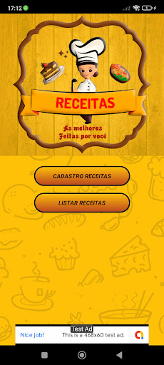 Android application Your Recipes screenshort