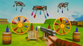 screenshot of Bottle Shooting Gun Games