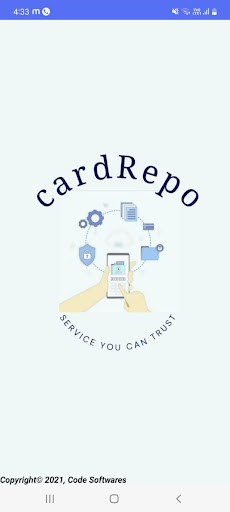 Android application cardRepo screenshort