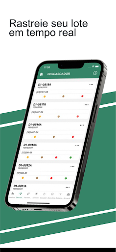 Android application Rastreabilidade Pro screenshort