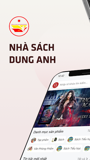Android application Nhà Sách Dung Anh screenshort