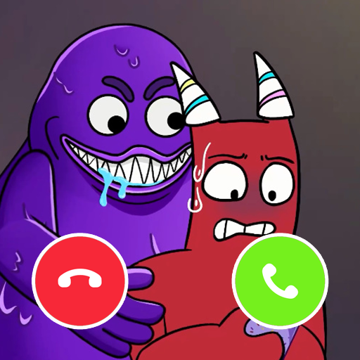 Grimace Fake Call Prank logo