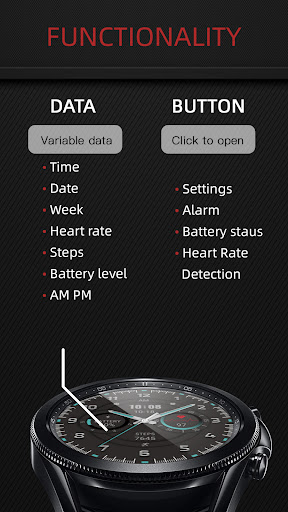 Dark Quartz Green For Wear OS Screen 2