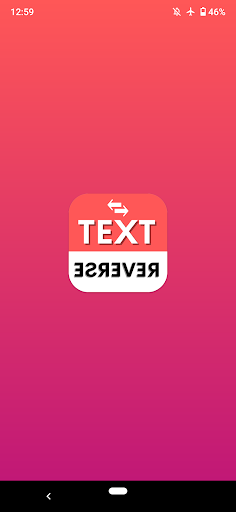 Android application Text Reverse Maker screenshort