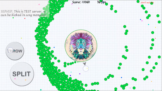 Blob.io - Multiplayer io games Screenshot