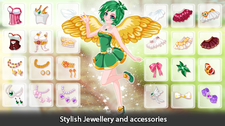 Dress Up Angel Anime Girl Game - Girls Games