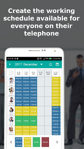Work time tracking - Worker 24 Screen 3