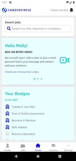 Screenshot of CareerCircle-Job Search & More