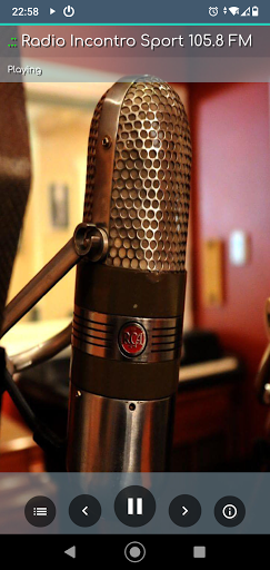 Android application Radio sportiva radio Italia screenshort