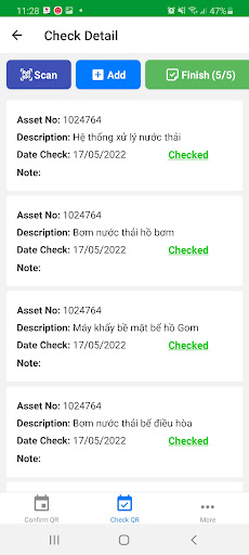 My Asset Screen 3