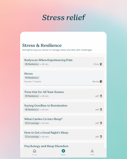 7Mind: Meditation & Sleep screenshot 8