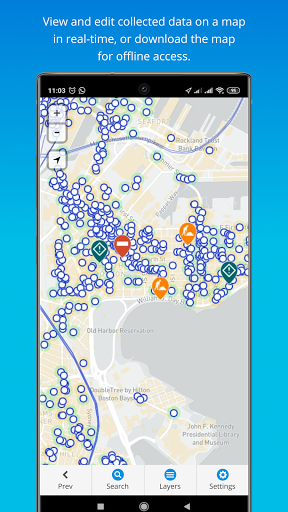 Mobile Data Collection Screenshot