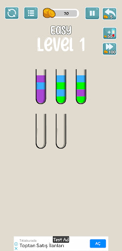 Water Sort Screen 2