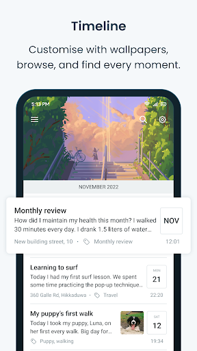 Android application Brightway: Journal, Diary screenshort