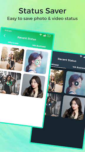 Status Saver And Direct Chat Screen 2