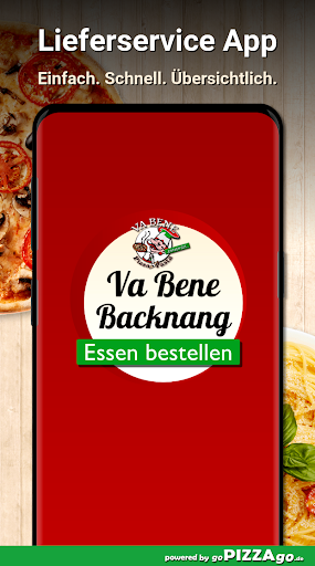 Android application Va Bene Pizza & Pasta Backnang screenshort