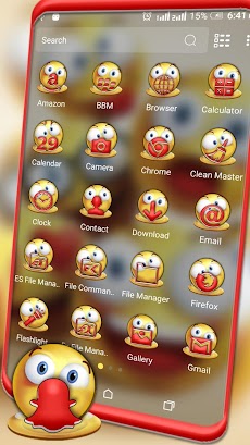Happy Emoji Launcher Themeのおすすめ画像2