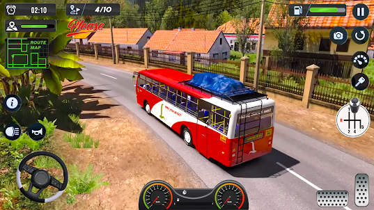 Modern Grand City Coach Bus 3D