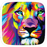Colorful Lion Theme icon