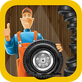 Tyre Repair Shop  -  Garage Game icon