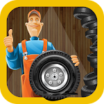 Tyre Repair Shop – Garage Game Apk