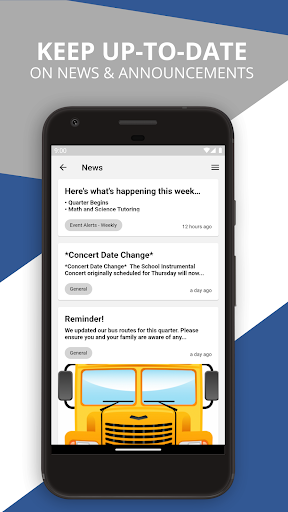 Android application Pelham School District screenshort