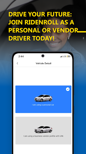 RidenRoll Driver Screen 2