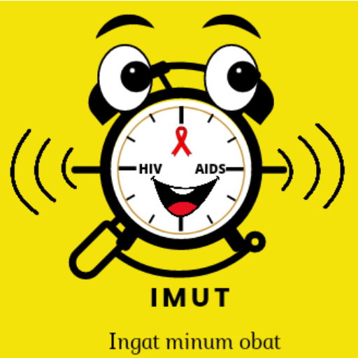 Imut (ingat minum obat) logo