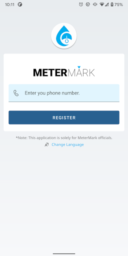 Android application Metermark v2 screenshort