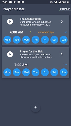 Android application Prayer Master - from Bible / i screenshort
