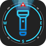 Flashlight Compass with Sounds icon