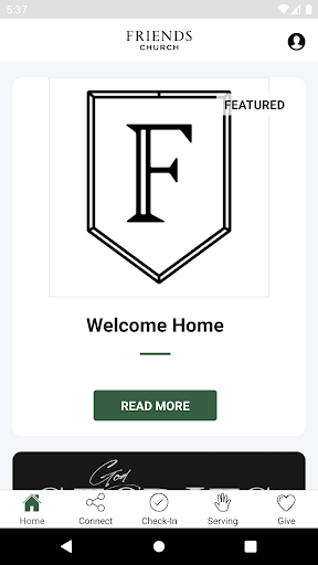 Android application Friends Church.Online screenshort