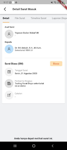 eOffice YBW UII Screen 2