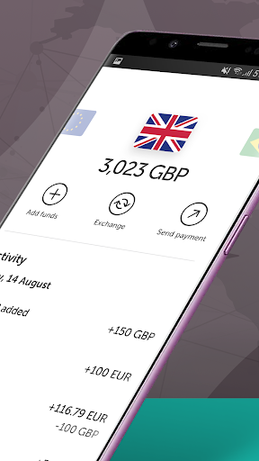 moneycorp Bank: Money Transfer Screen 2