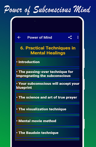 Power of Subconscious Mind