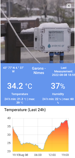 MeteoIoT Screen 3