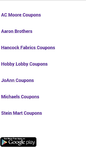 Coupons for Michaels - Apps on Google Play