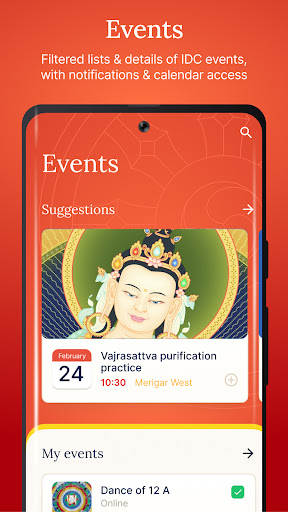 Sangha App 2 Screen 3