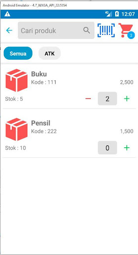 Simpel Kasir Screen 3