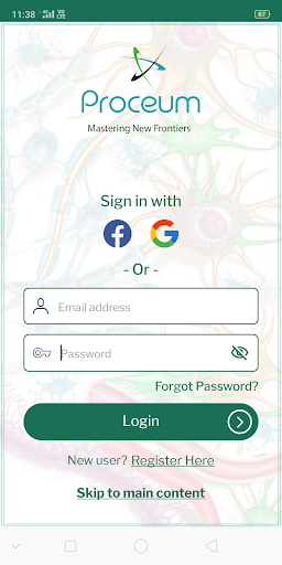 Android application Proceum screenshort