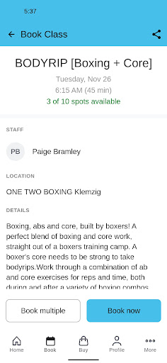 One Two Boxing Screenshot 3 - AppWisp.com