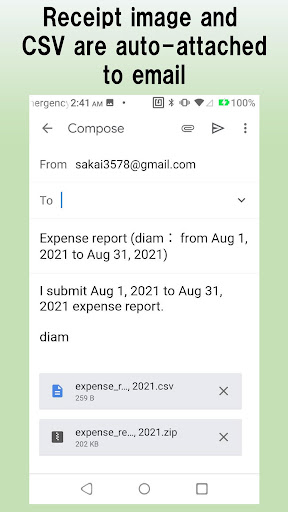 ExpenseRZ Screen 3