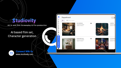 Screenshot of Studiovity - Film Screenplay