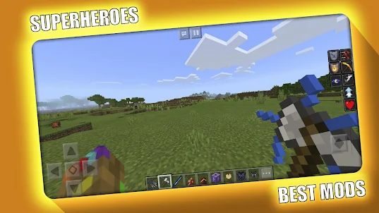 Superheroes Mod for Minecraft PE - MCPE