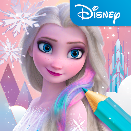 Disney - Colorindo com adesivos - Frozen II - Ed. Online