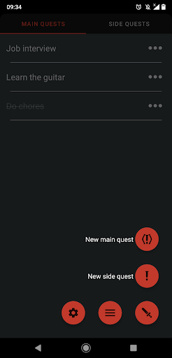 Quest Log Screen 2