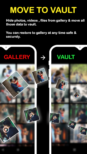Phone vault:Hide photo & video Screen 2