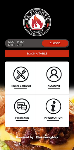 Android application El Picante Mexican Grill screenshort