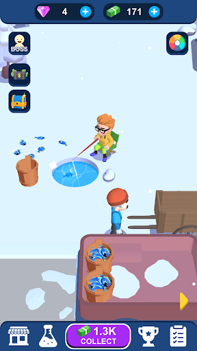 Android application Polar Fish Tales screenshort